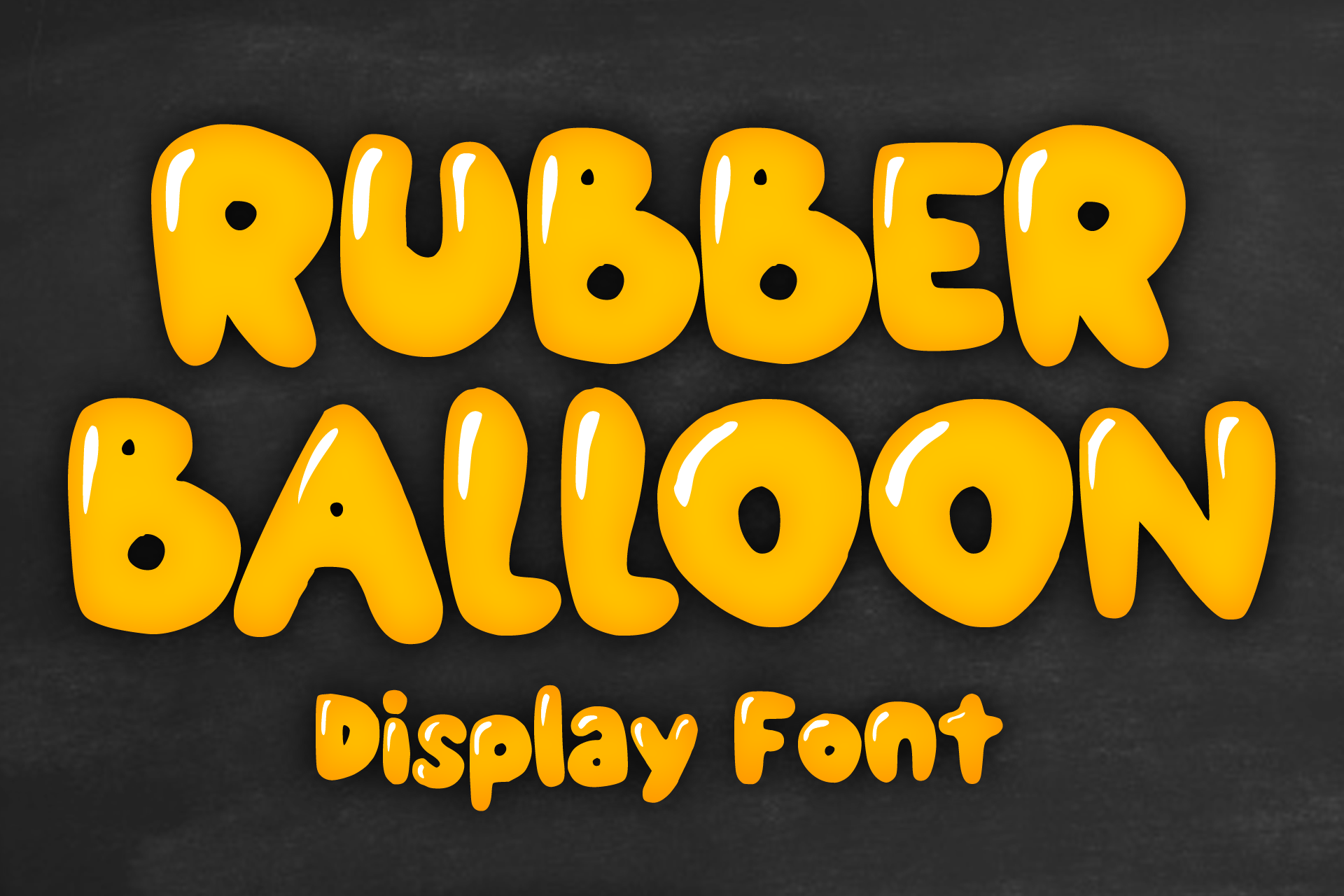 Rubber Balloon preview, playful inflated balloon