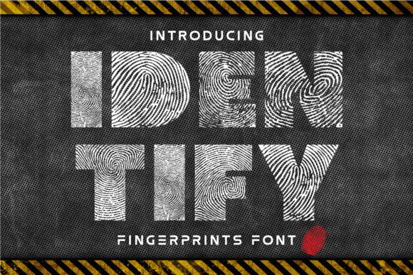 Identify Font PNG with transparent background - Preview 6