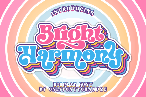 Bright Harmony Font - Preview 1