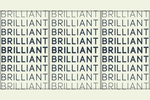 Brilliant Font - Preview 1