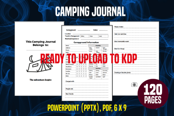 Camping Journal. Kdp Interior