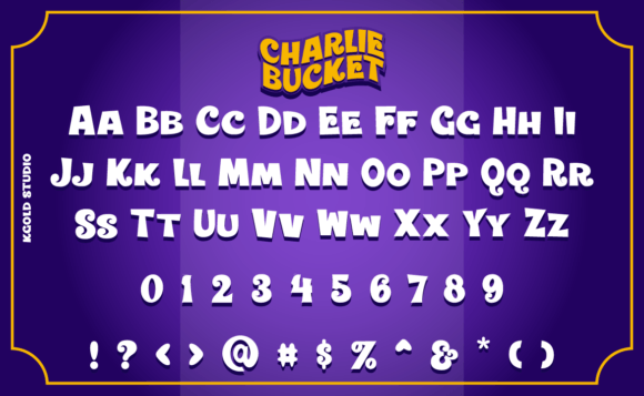Charlie Bucket Font - Preview 2