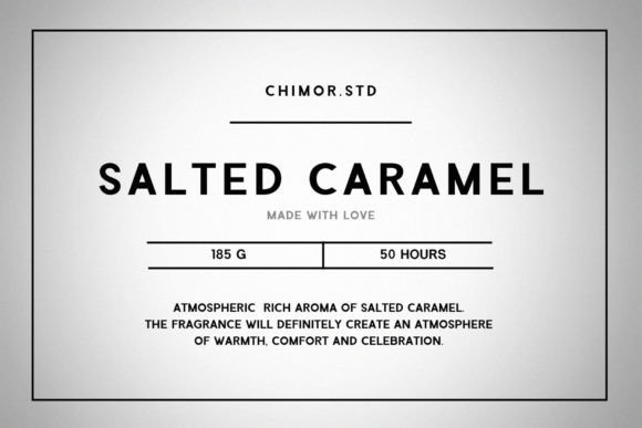 Chimor Font - Preview 3