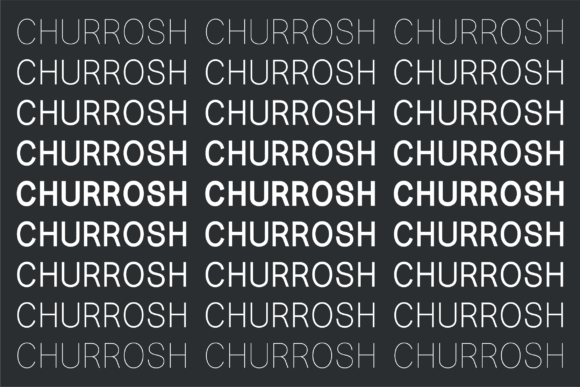 Churrosh Font - Preview 1