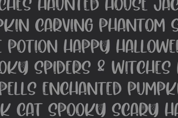 Creepy Crawler Font PNG with transparent background - Preview 5