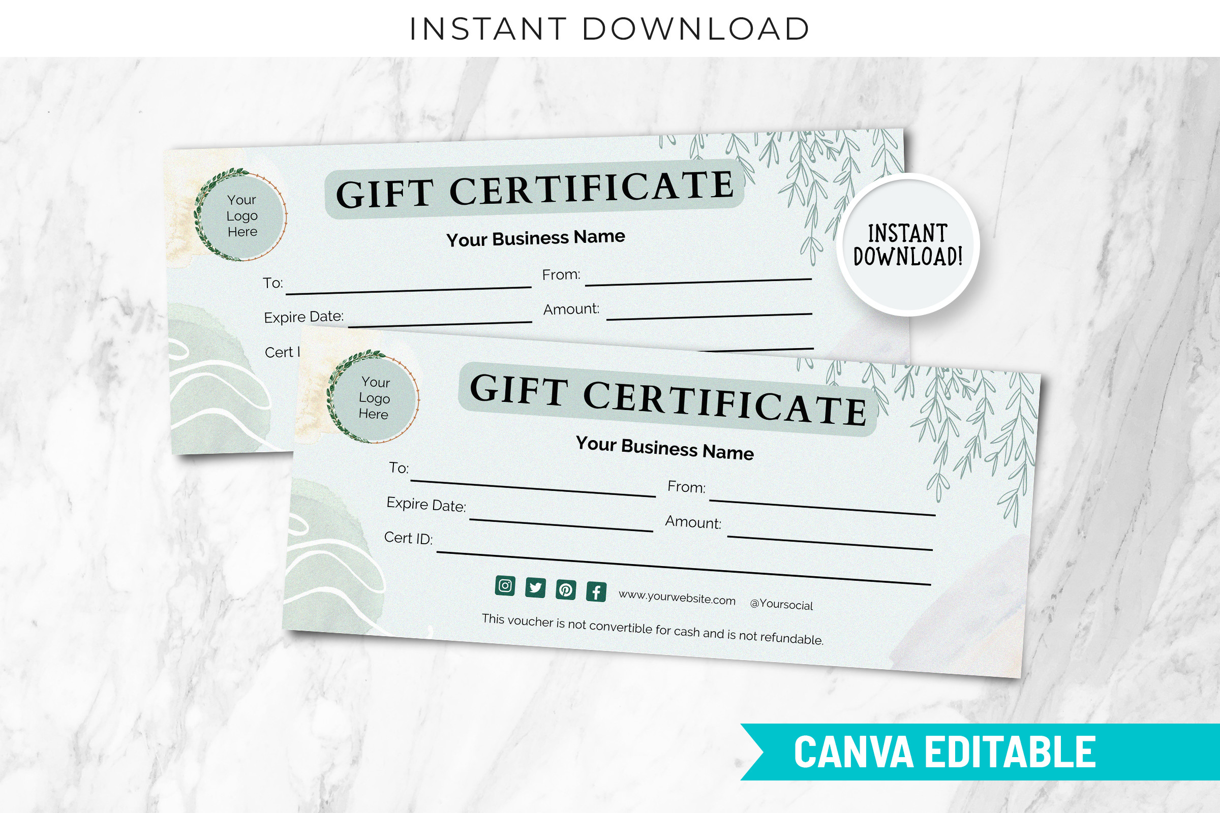 Custom Certificate, Canva Certificate