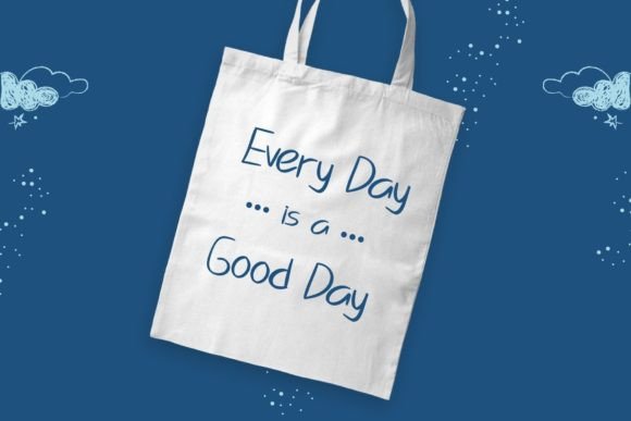 Dino Blue Font - Preview 2