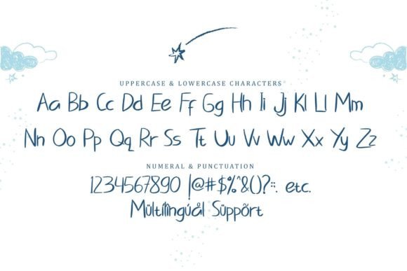 Dino Blue Font - Preview 5