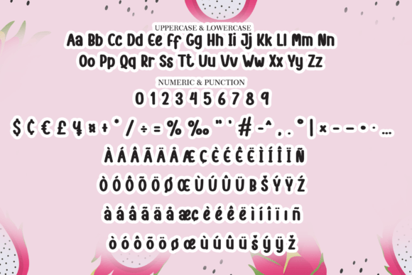 Dragon Fruit Font - Preview 5