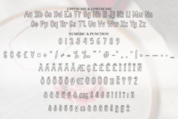 Embrodery Font - Preview 6