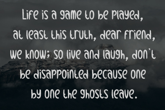 Evilshadow Font - Preview 5