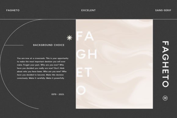 Fagheto Font - Preview 3