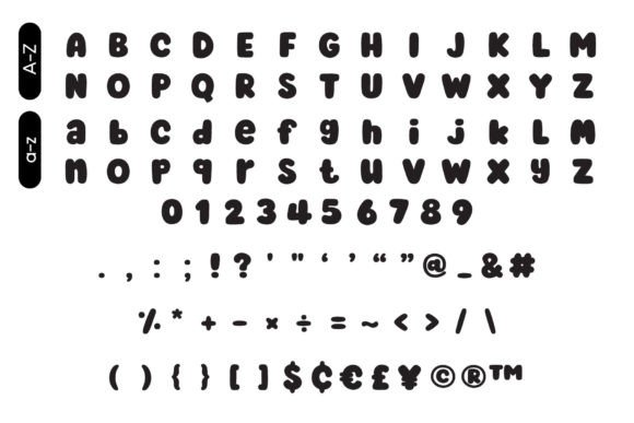 Fox Excited Font PNG with transparent background - Preview 6