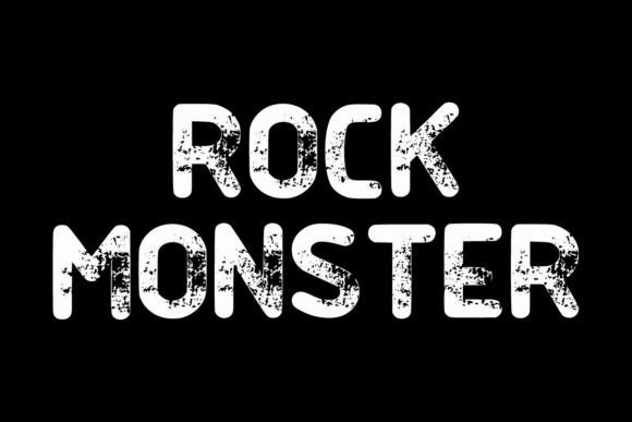 Grock Force Font PNG with transparent background - Preview 1