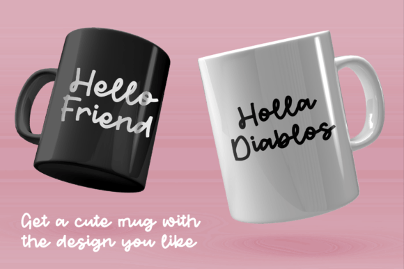 Hougly Waltern Font PNG with transparent background - Preview 3