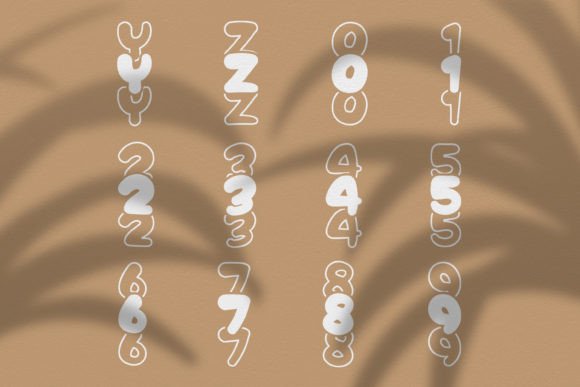 Layerlux Font PNG with transparent background - Preview 3