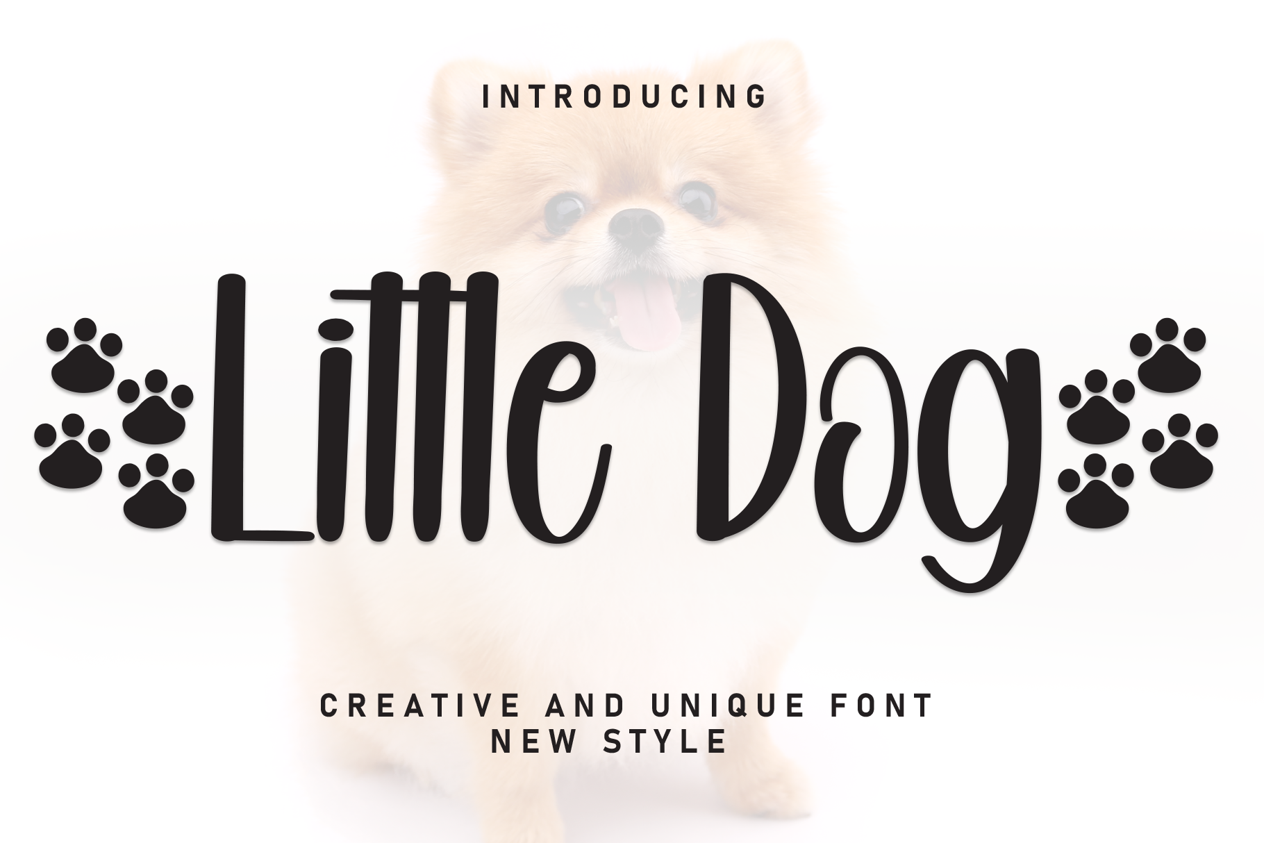 アイドル [MINYYUNY] Free Lettering PET Color Little Dog Font by william jhordy · Creative Fabrica