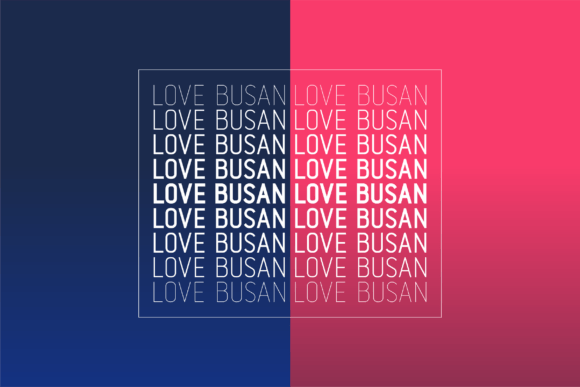 Love Busan Font PNG with transparent background - Preview 1
