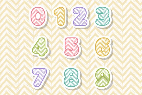 Lovely Candy Font PNG with transparent background - Preview 2