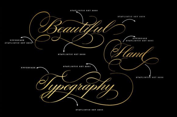Rastering Font PNG with transparent background - Preview 3