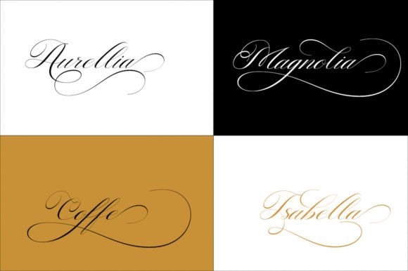 Rastering Font PNG with transparent background - Preview 5