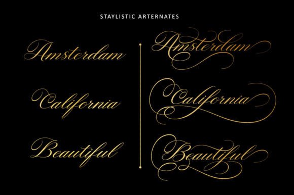 Rastering Font PNG with transparent background - Preview 6