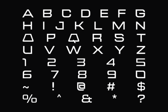 Angular Alchemy Font - Preview 1