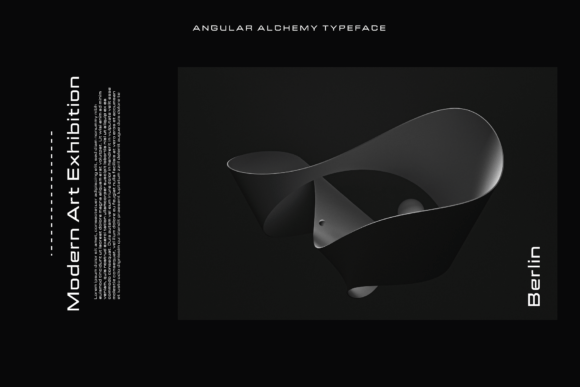 Angular Alchemy Font - Preview 6