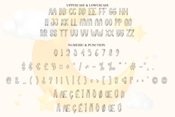 Baby Moon Font - Preview 6