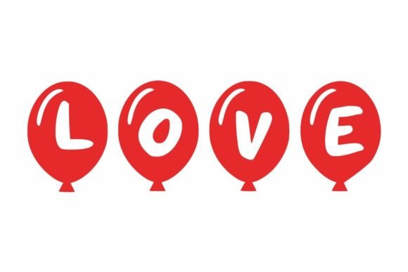 Balloon Party Font - Preview 2