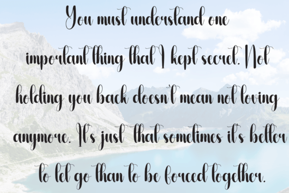 Buttermilk Font - Preview 5