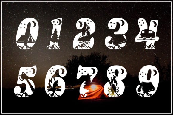 Camping Font - Preview 2