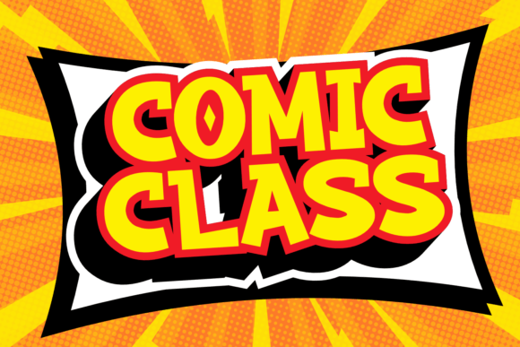 Comic Class Font by Creative Fabrica Fonts · Creative Fabrica font preview
