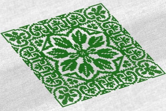 Cross Stitch Pattern for Pillow #BD003