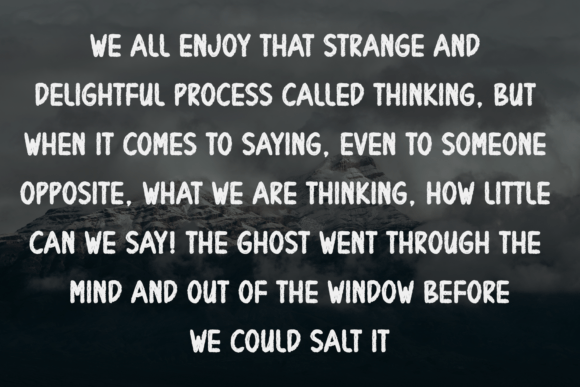 Death Fire Font - Preview 5