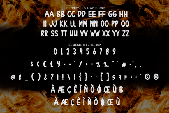 Death Fire Font - Preview 6