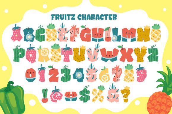 Fruitz Font - Preview 3