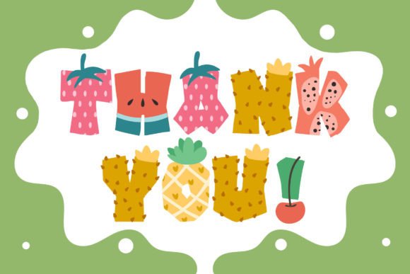 Fruitz Font - Preview 4