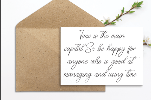 Furniture Font - Preview 2