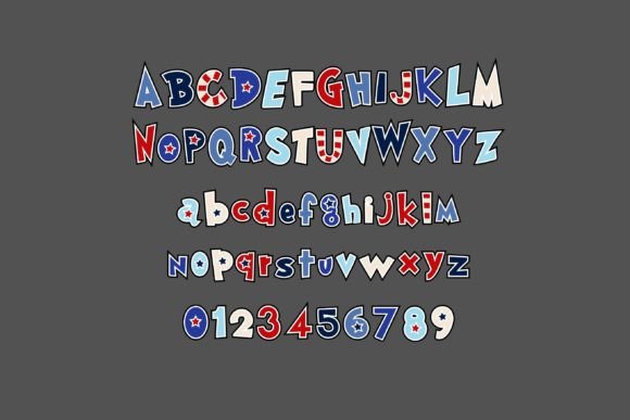 Going American Font PNG with transparent background - Preview 2