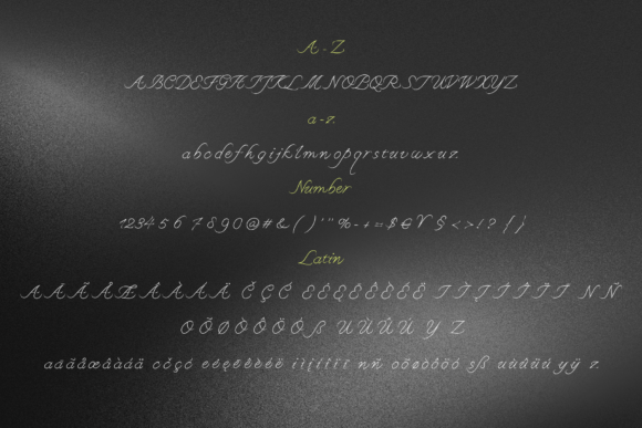 Graceful Font - Preview 6