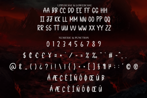 Hell Land Font - Preview 6