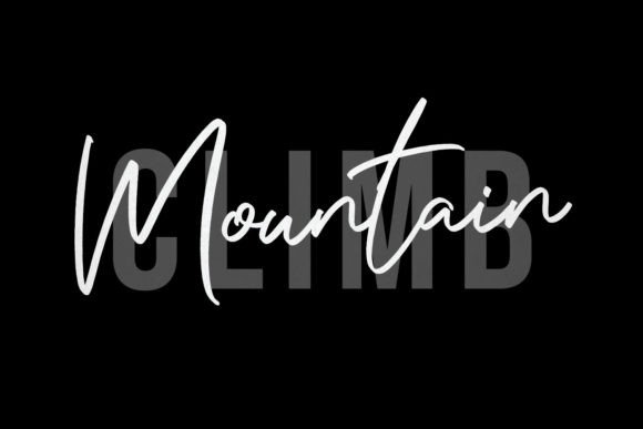 Jhon Wave Font PNG with transparent background - Preview 5