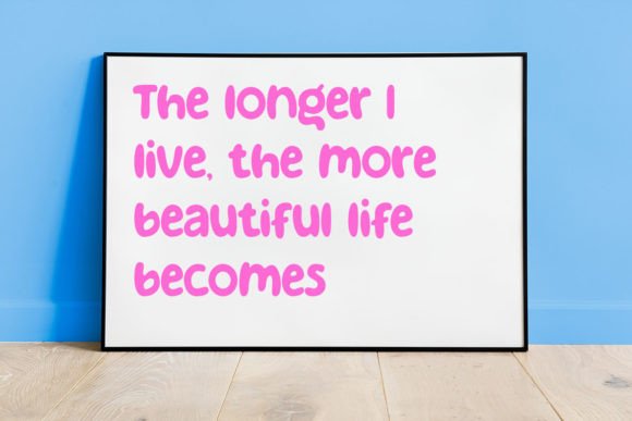 Kasyfa Font PNG with transparent background - Preview 3