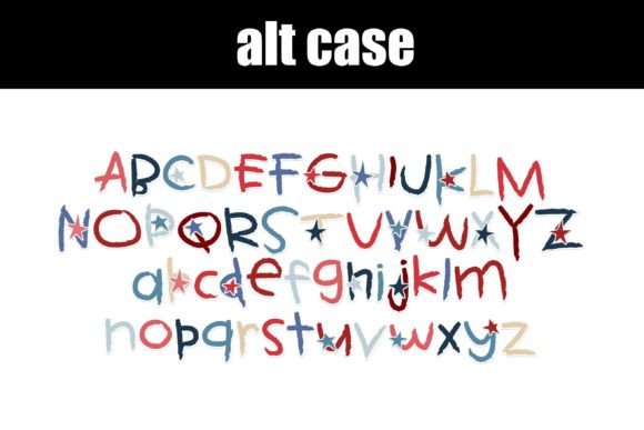 Kids Usa Font PNG with transparent background - Preview 6