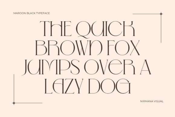Maroon Black Font PNG with transparent background - Preview 2
