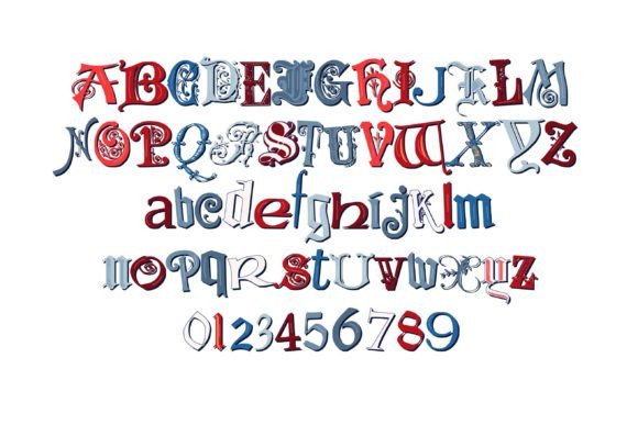 Mericana Mix Font PNG with transparent background - Preview 1