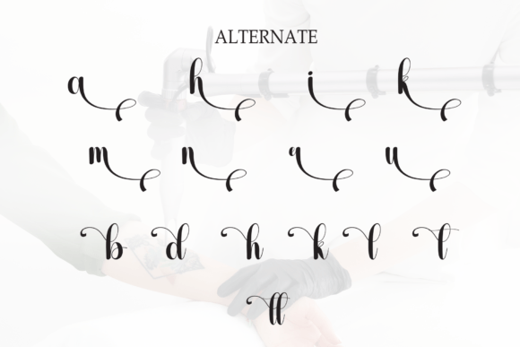 Omitted Font PNG with transparent background - Preview 6
