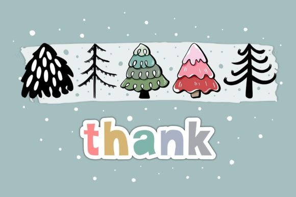 Pine Font PNG with transparent background - Preview 3