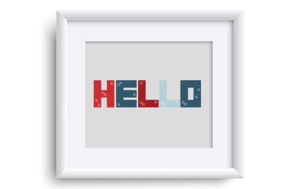 Pixelcraft Usa Font PNG with transparent background - Preview 4